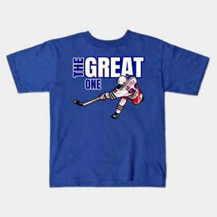 Rangers Gretzky The Great One 99 Kids T-Shirt